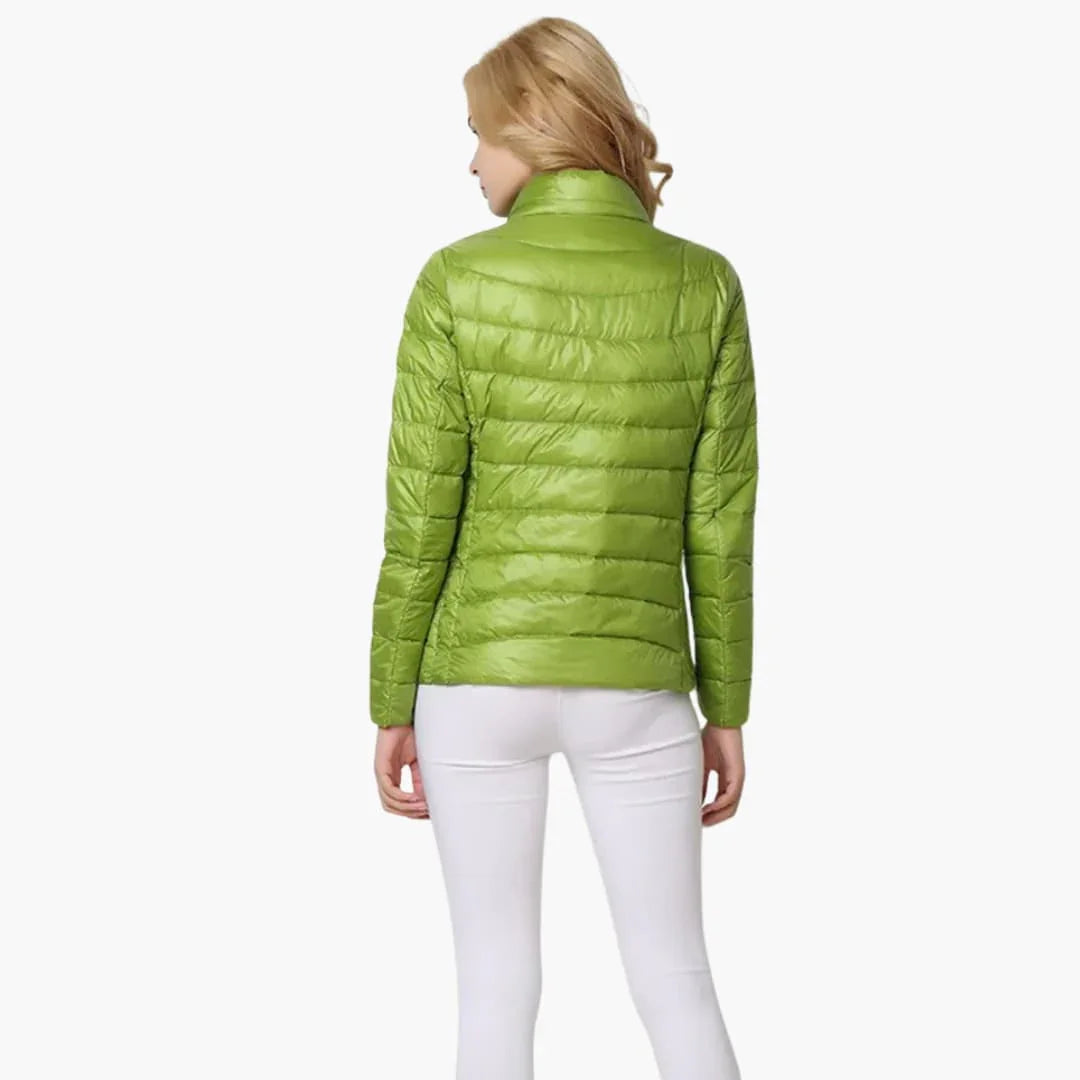 Lightweight Women's Down Jacket for Versatile Weather Protection