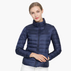 Lightweight Women's Down Jacket for Versatile Weather Protection