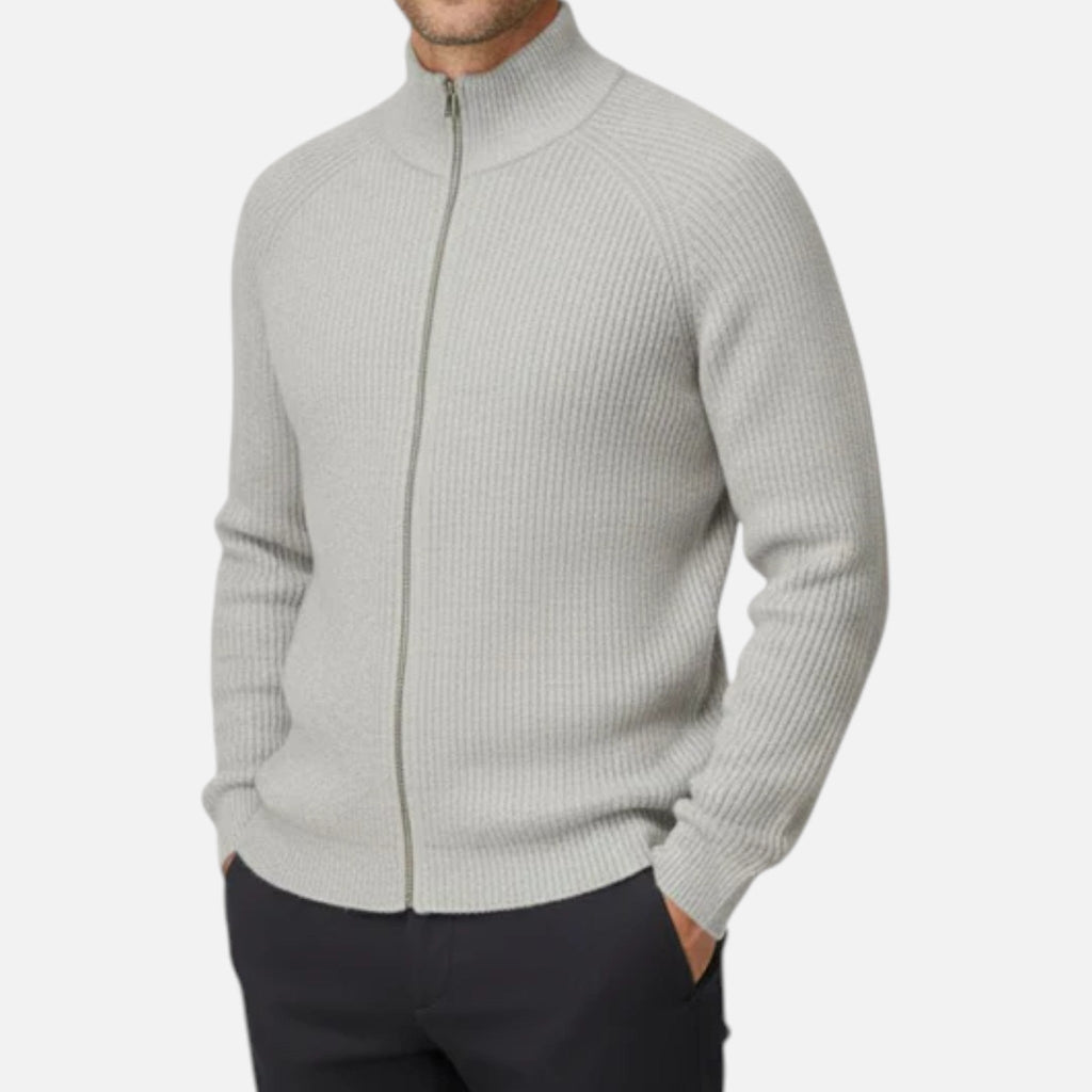 Refined Merino Wool Men’s Zip Cardigan SnugBubs Australia