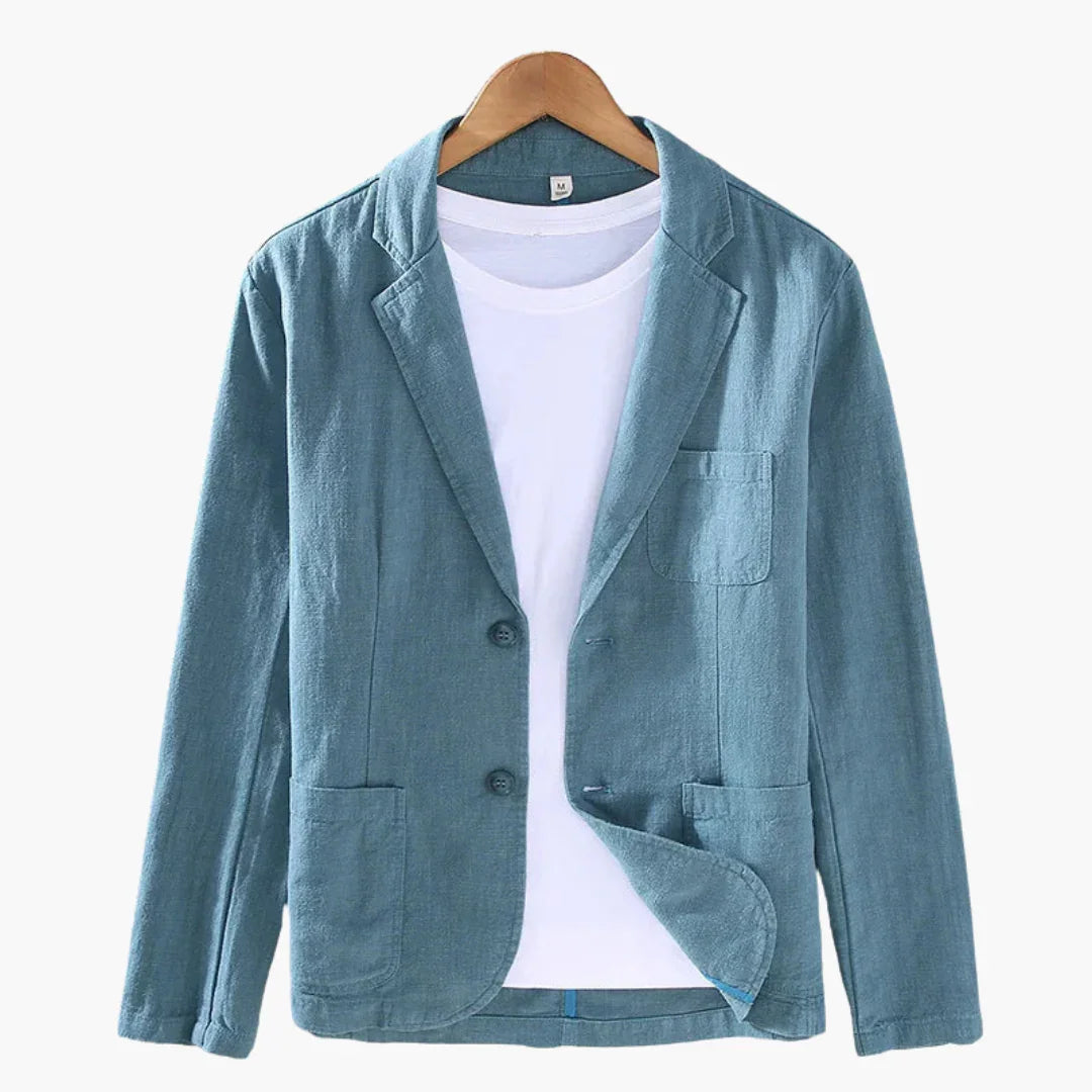Modern Breathable Casual Blazer for Men Stylish Lightweight Jacket