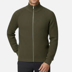 Refined Merino Wool Men’s Zip Cardigan SnugBubs Australia