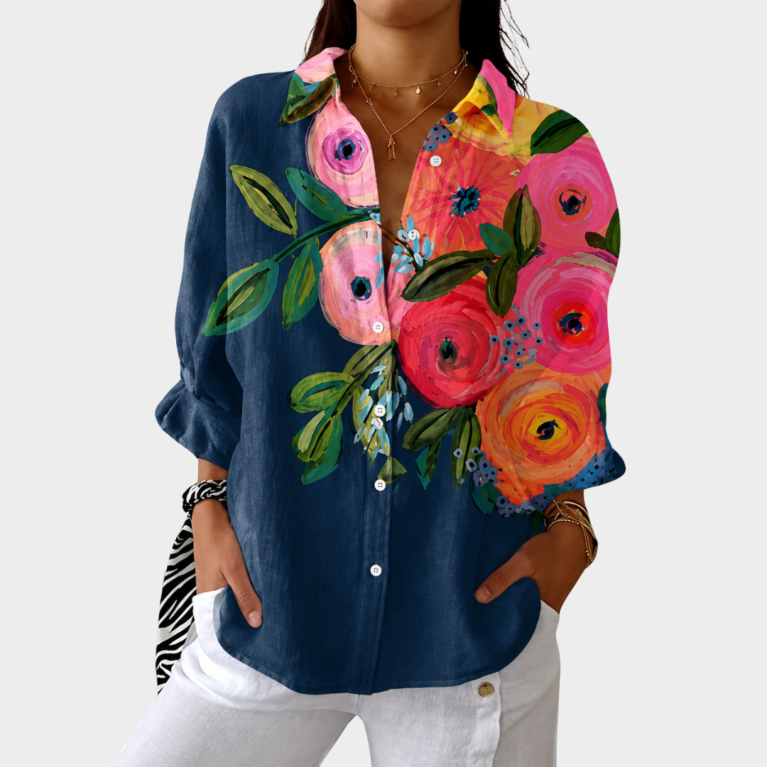Women's Vibrant and Comfortable Printed Blouse
