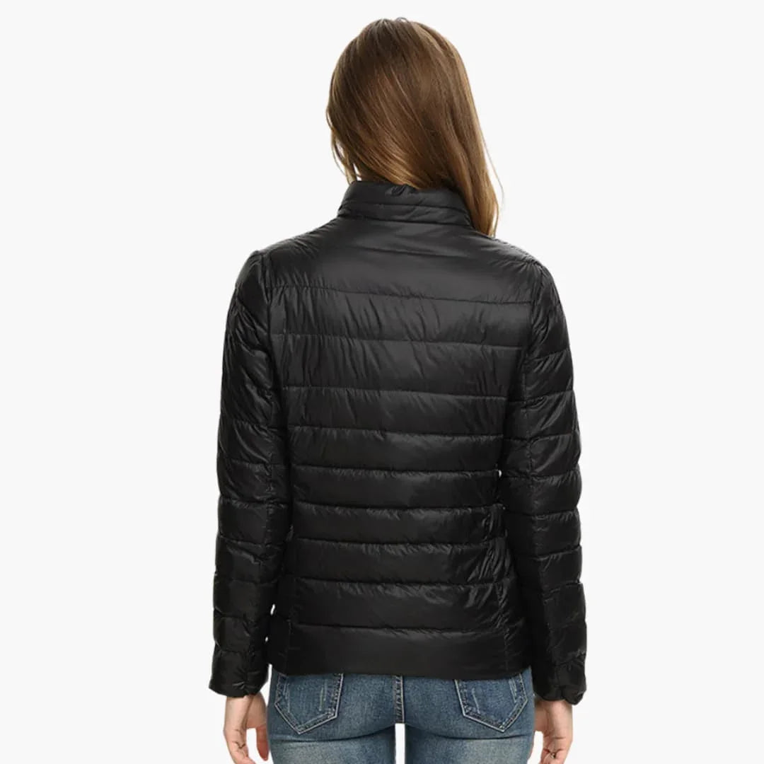 Lightweight Women's Down Jacket for Versatile Weather Protection