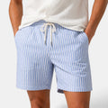 Men's Timeless Striped Summer Shorts for Effortless Style