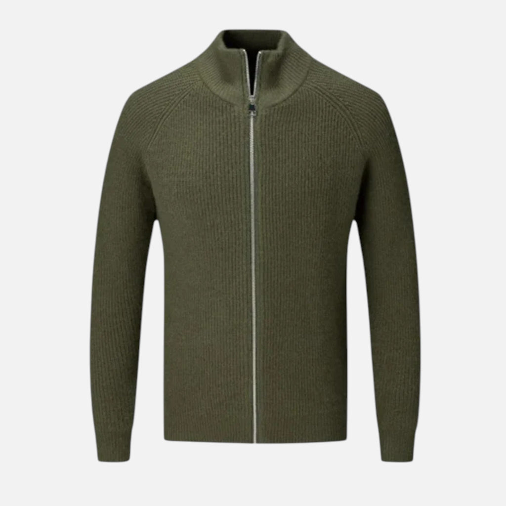 Refined Merino Wool Men’s Zip Cardigan SnugBubs Australia