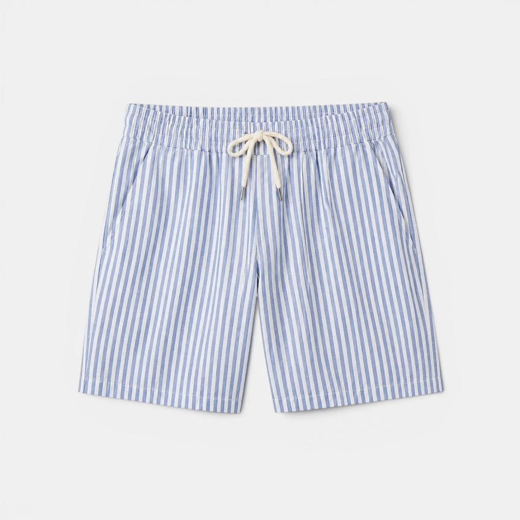 Men's Timeless Striped Summer Shorts for Effortless Style