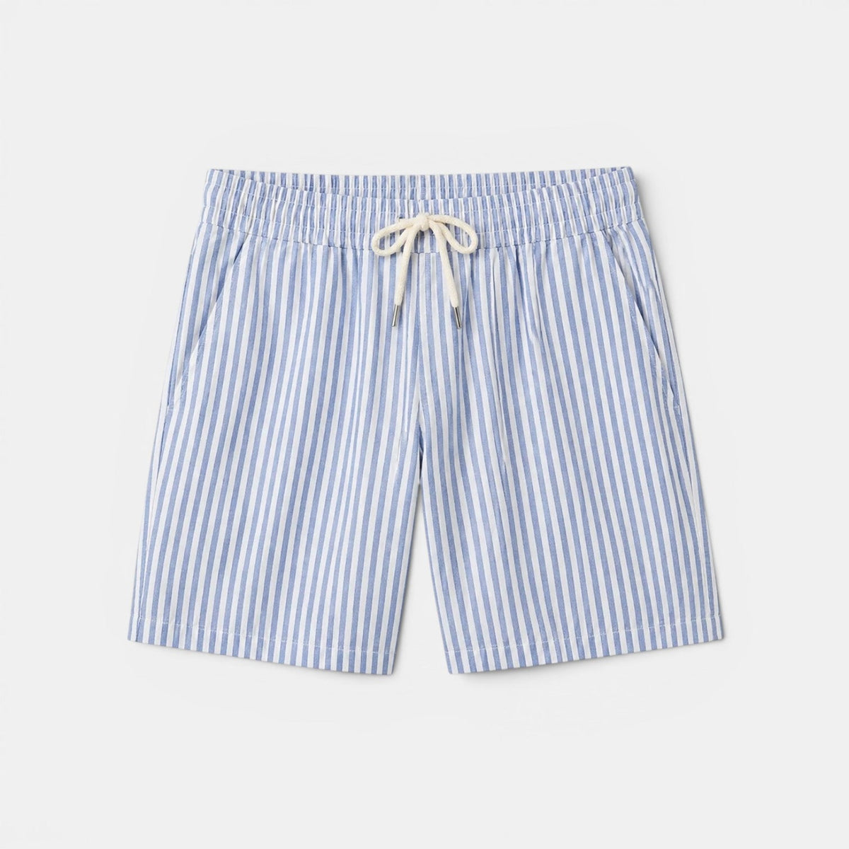 Men's Timeless Striped Summer Shorts for Effortless Style