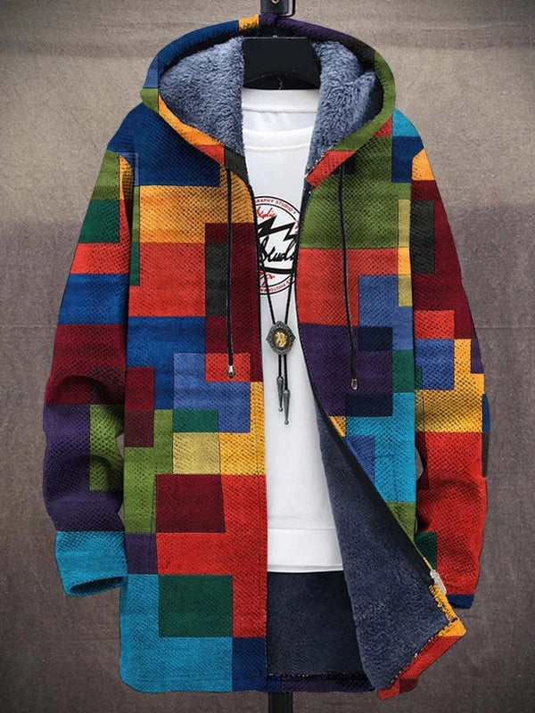 Men's Artistic Cardigan for Versatile Style