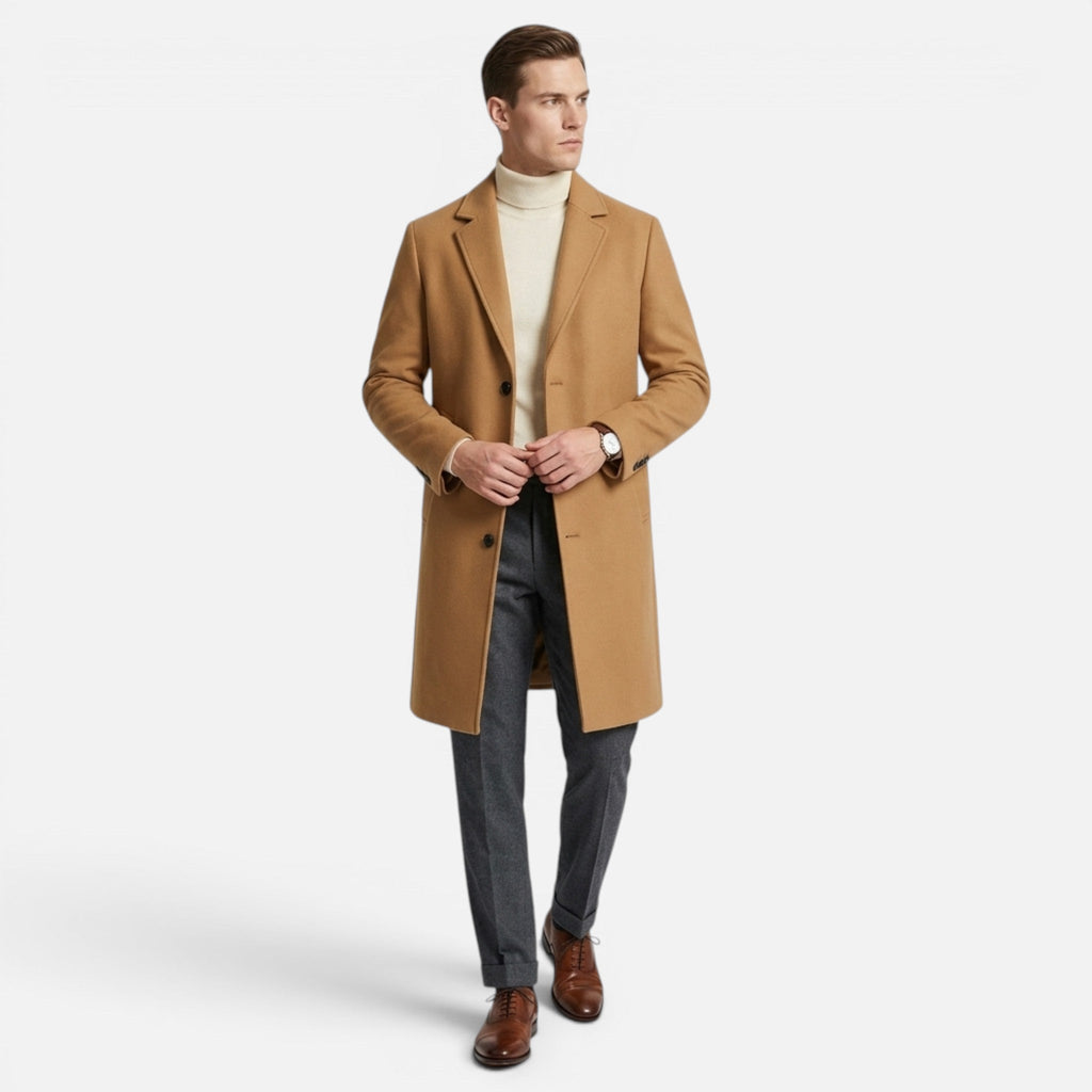 Heritage Wool Men’s Classic Overcoat SnugBubs Australia