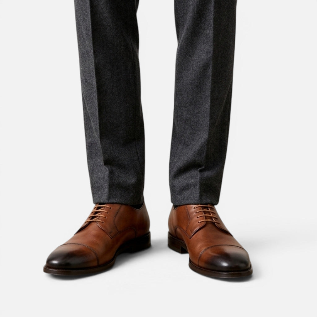Savile Oxford Men’s Classic Leather Shoes SnugBubs Australia