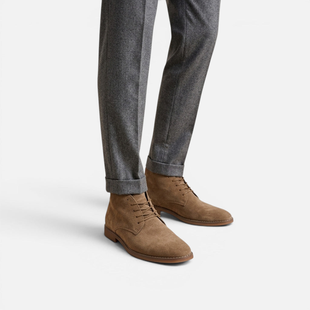 Kensington Men’s Contemporary Leather Boots SnugBubs Australia