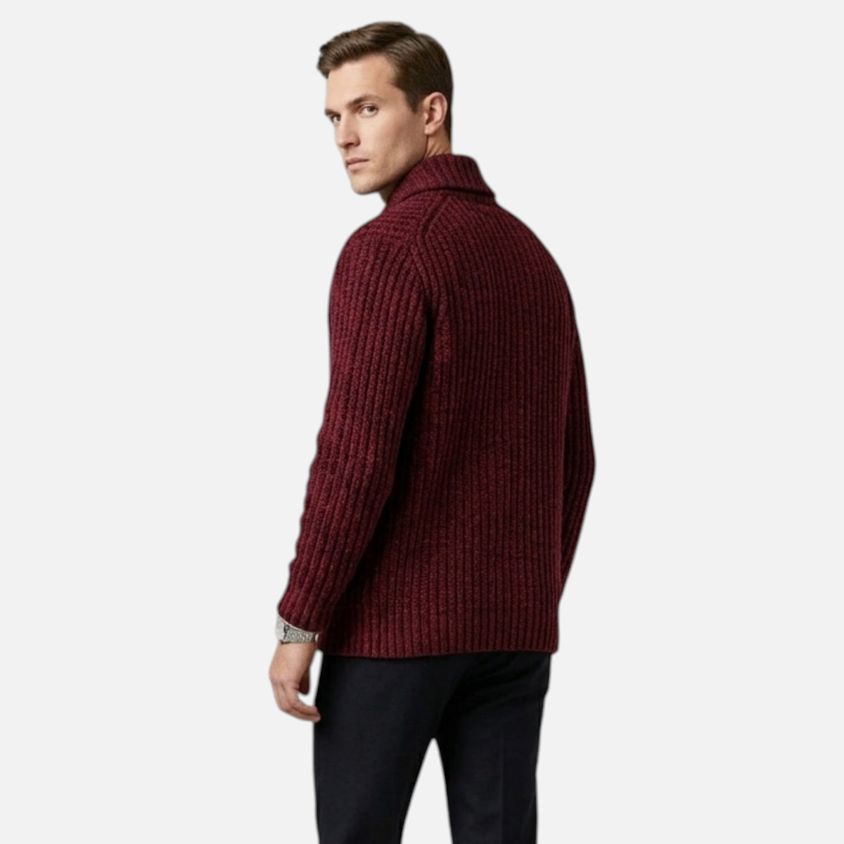 Heritage Knit Men’s Classic Cardigan SnugBubs Australia