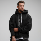 Men's Minimalist Hoodie for All-Day Comfort