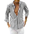 Long Sleeve Polo Shirt for Men with Classic Collar and Breathable Fit
