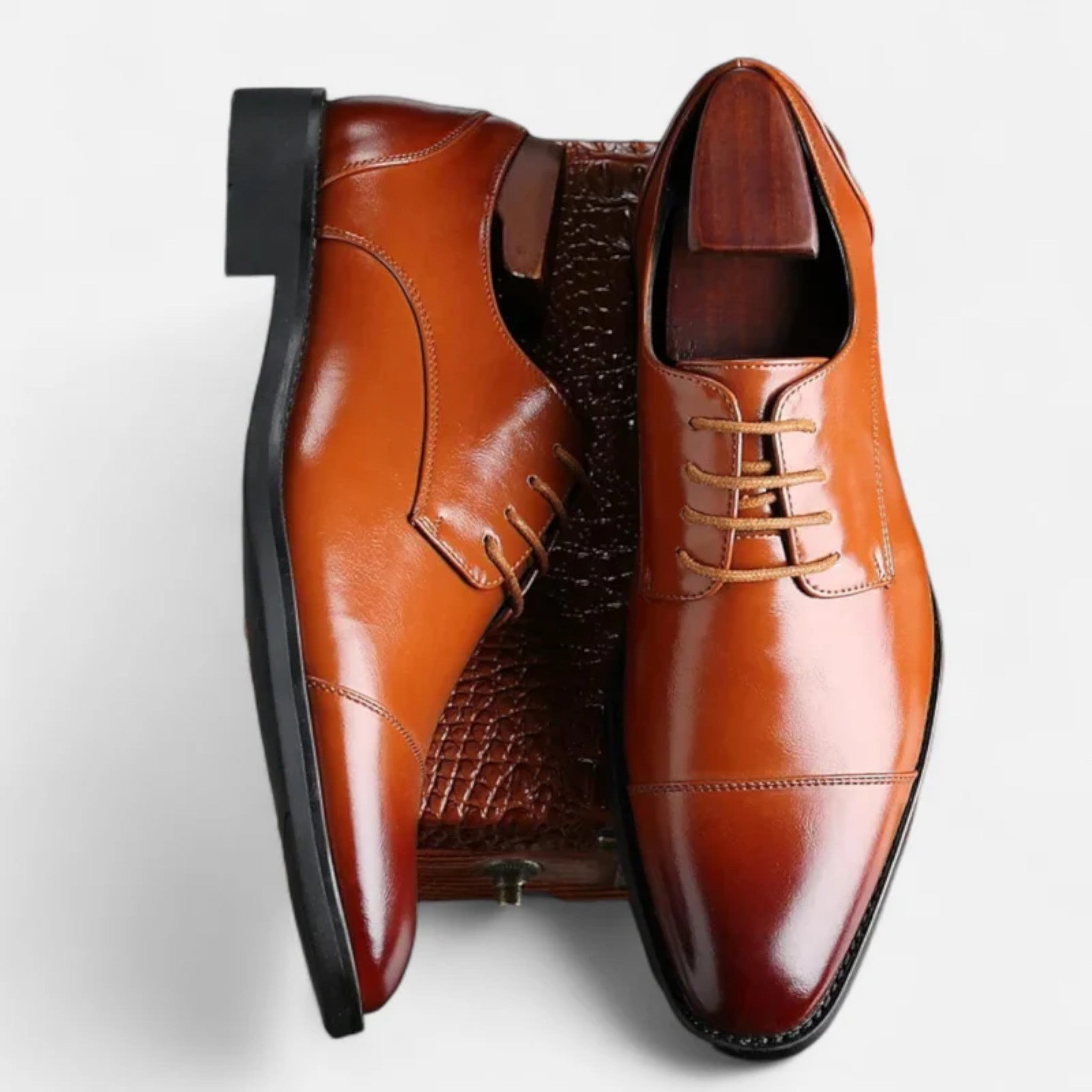 Savile Oxford Men’s Classic Leather Shoes SnugBubs Australia