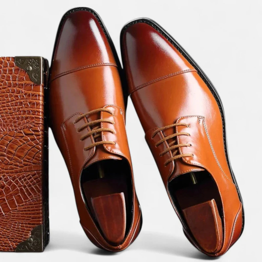 Savile Oxford Men’s Classic Leather Shoes SnugBubs Australia