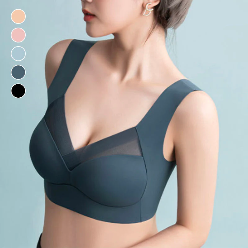 Comfortable Women's Bra with Wide Straps and Strong Support for Daily Wear