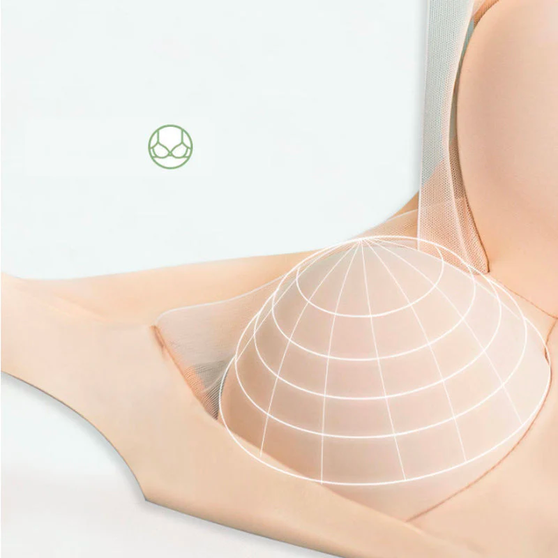 Comfortable Women's Bra with Wide Straps and Strong Support for Daily Wear