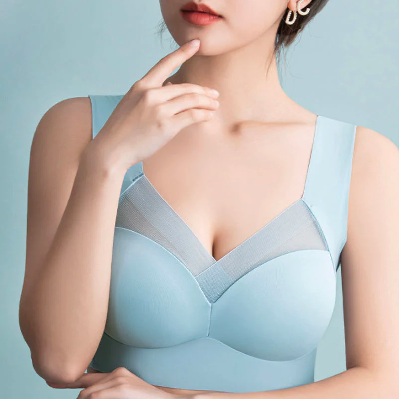 Comfortable Women's Bra with Wide Straps and Strong Support for Daily Wear