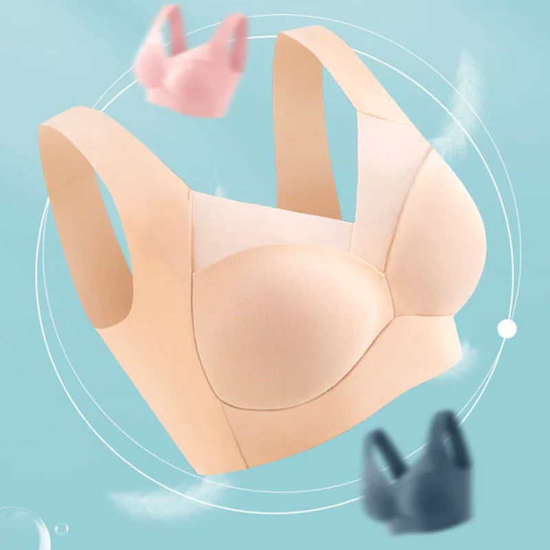 Comfortable Women's Bra with Wide Straps and Strong Support for Daily Wear