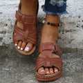 Premium Orthopedic Wedge Sandals for Supportive Comfort and Elegant Style