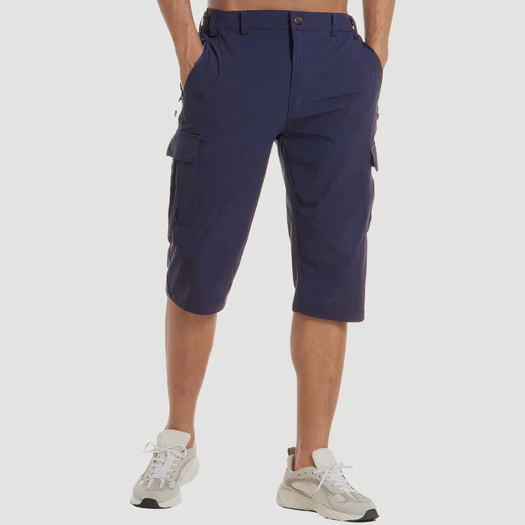 Men's Quick-Drying Cargo Shorts with Spacious Pockets for Maximum Mobility