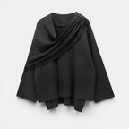 Women's Relaxed Fit Draped Cape Sweater SnugBubs Australia