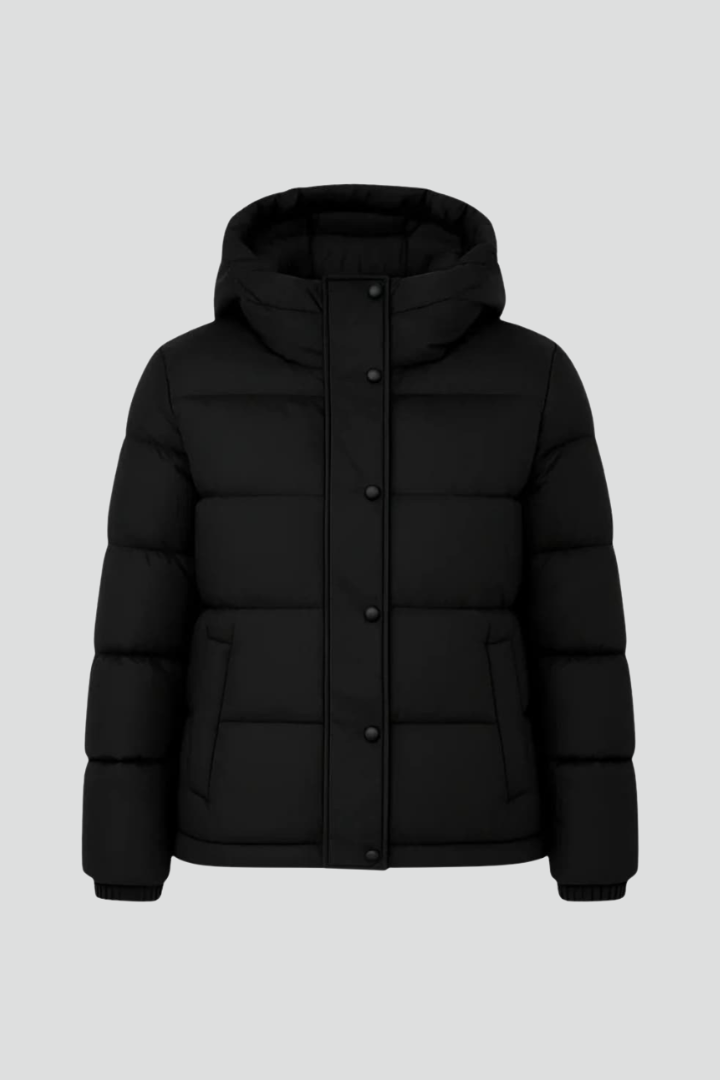 Insulated Women's Jacket with Secure Fit and Durable Design