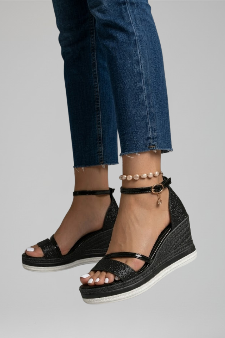 Orthopaedic Cushioned Sandals for Women with Slip-On Design and Contoured Footbed for All-Day Support