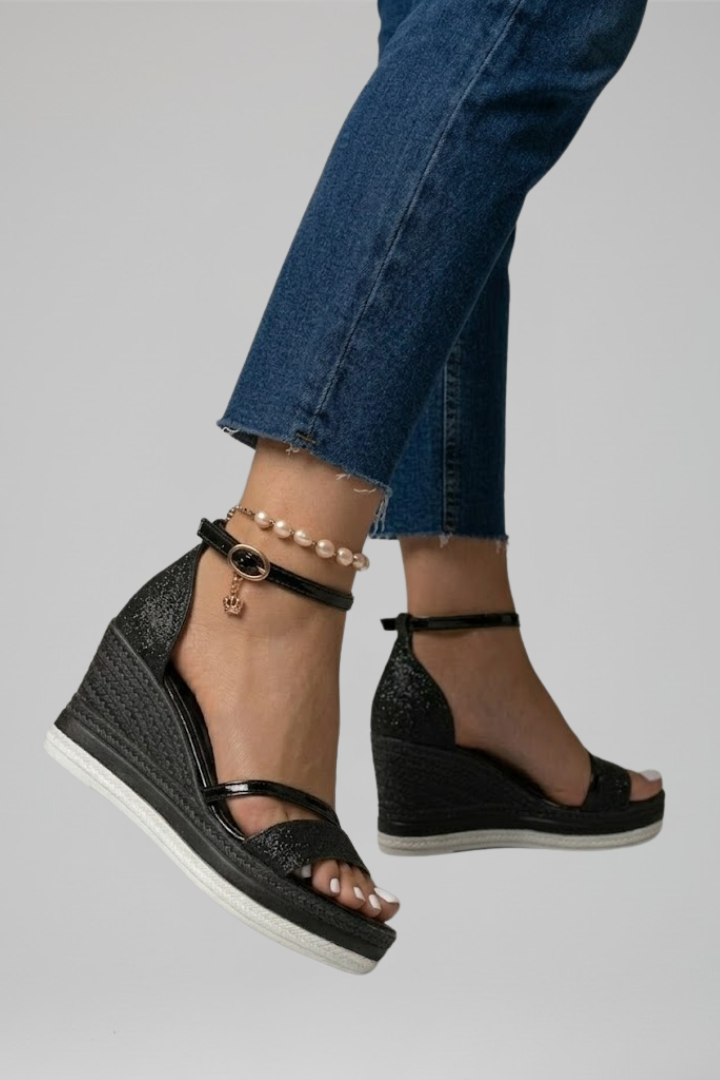 Orthopaedic Cushioned Sandals for Women with Slip-On Design and Contoured Footbed for All-Day Support