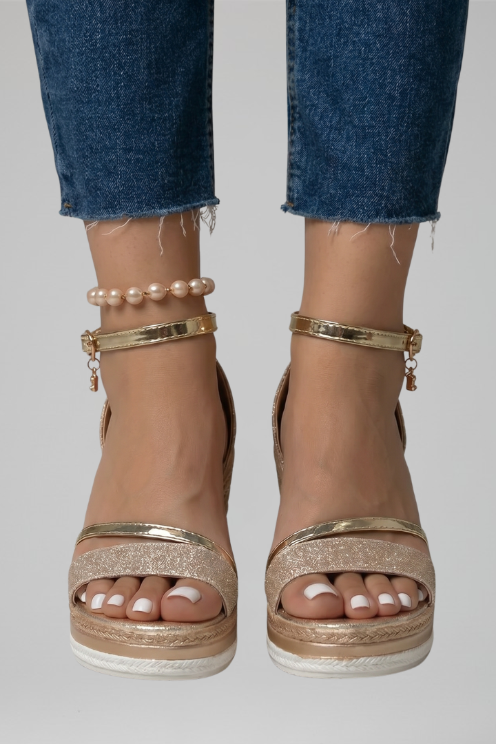 Orthopaedic Cushioned Sandals for Women with Slip-On Design and Contoured Footbed for All-Day Support