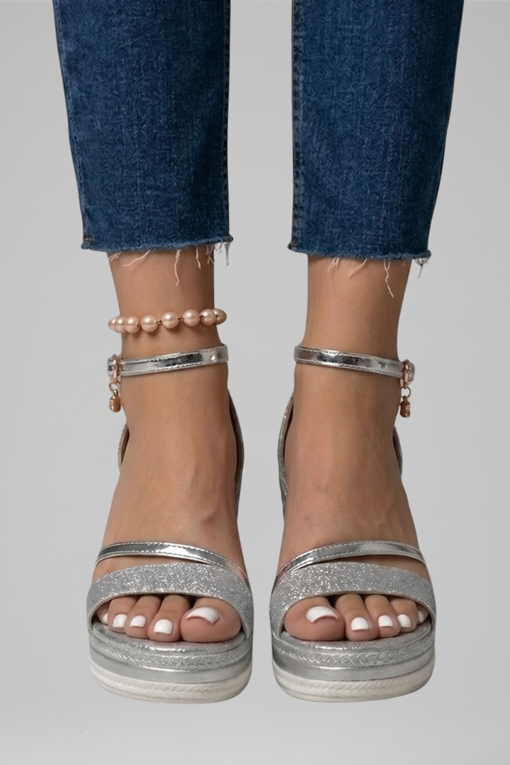 Orthopaedic Women's Slip-On Sandals with Cushioned Footbed for All-Day Support