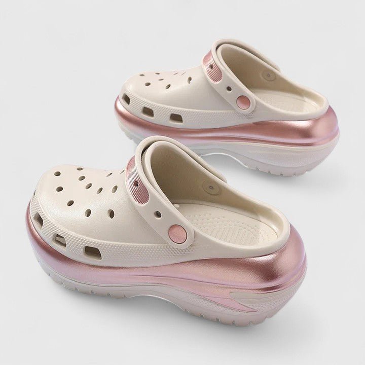 Women’s Contoured Comfort Sandals with Back Strap and Cushioned Sole