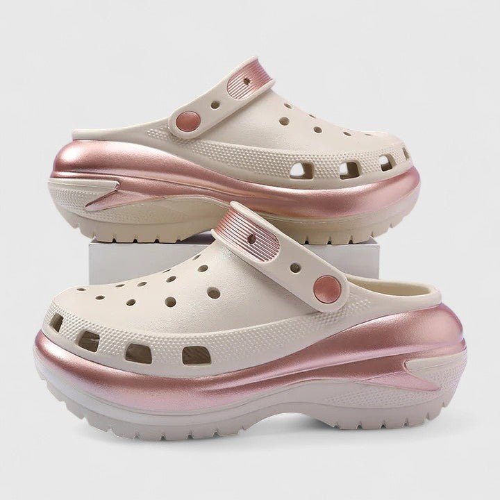 Women’s Contoured Comfort Sandals with Back Strap and Cushioned Sole