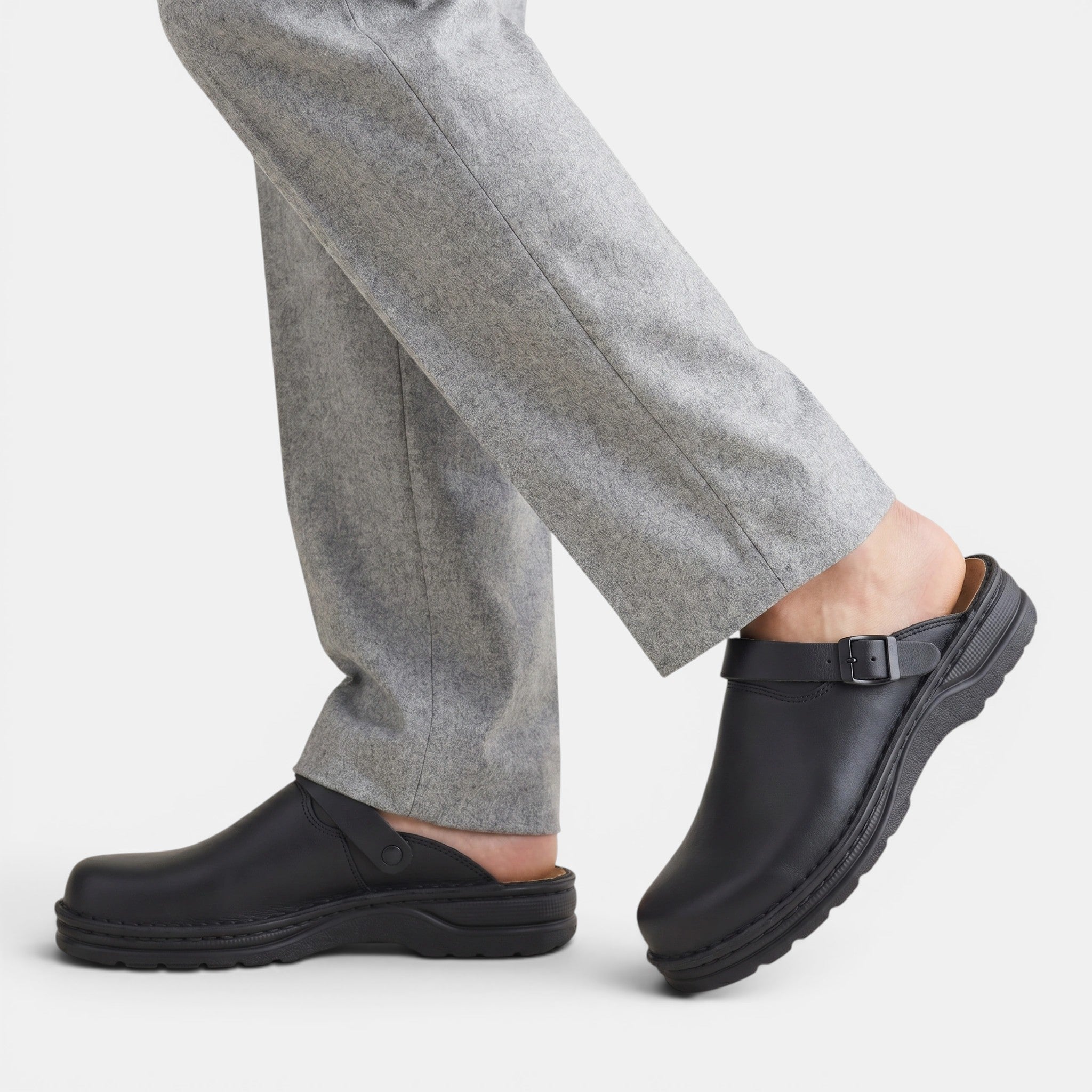 Men's Casual Slip-On Clogs for Everyday Comfort Brindle & Balance
