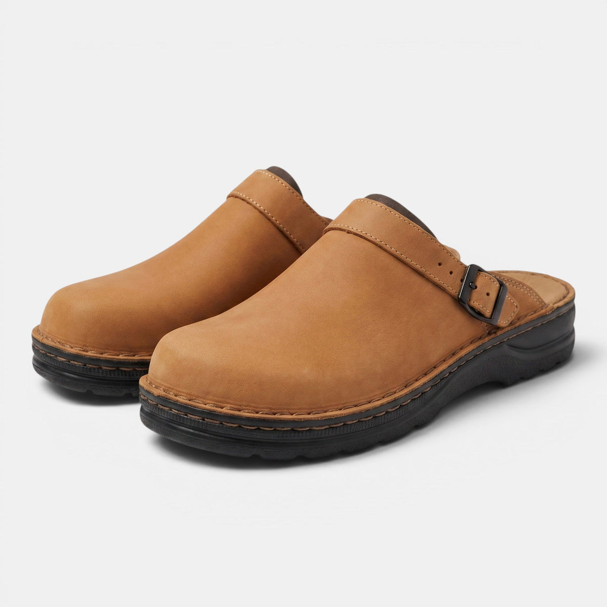 Men's Casual Slip-On Clogs for Everyday Comfort Brindle & Balance