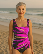 Tidal Glow Body-Sculpting Swimsuit