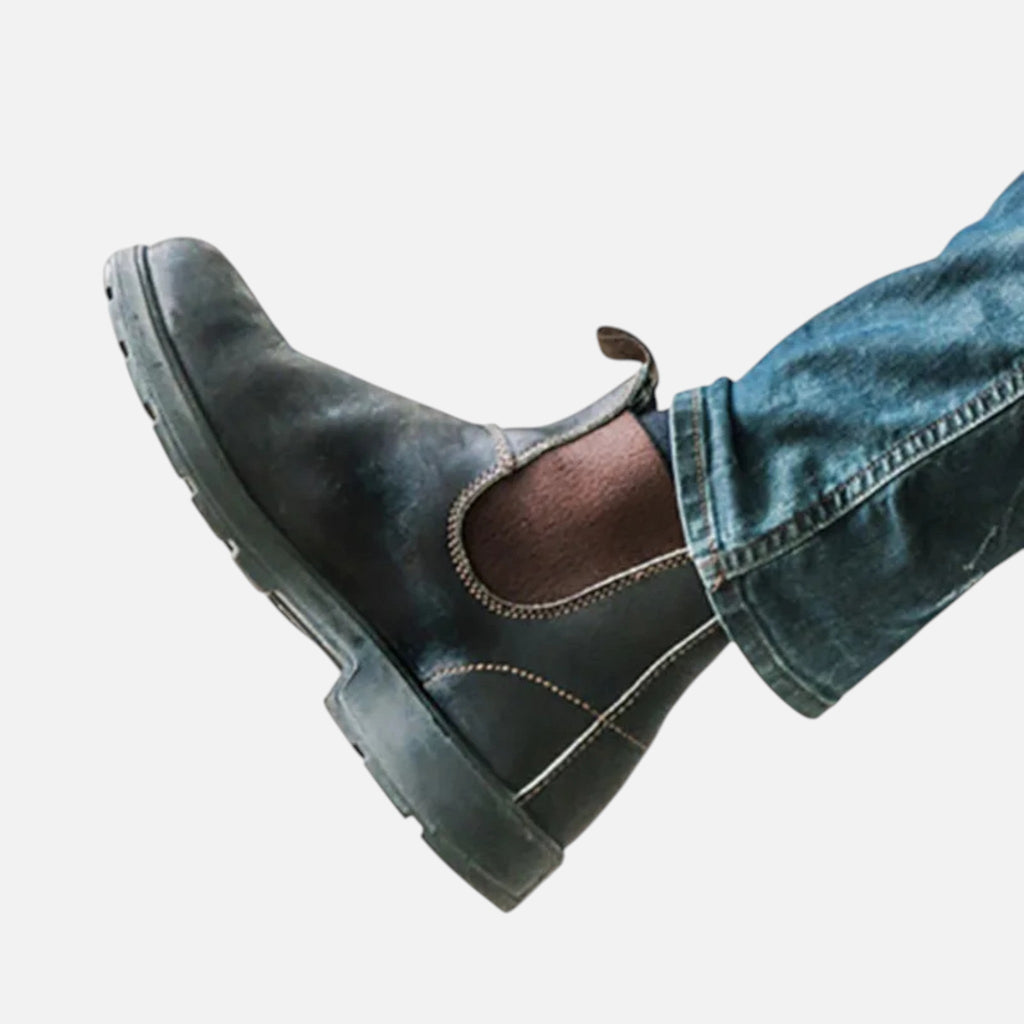 Savile Craft Men’s Leather Chelsea Boots SnugBubs Australia