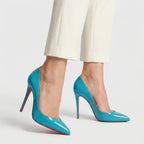 Gleamond | Women's Court Shoes with Pointed Toe and Stiletto Heel Gleamond