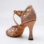 Gleamond | Women's Ballroom Dance Shoes with Rhinestones Gleamond