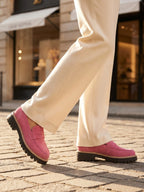 Gleamond | Women's Classic Leather Slip-On Loafers Gleamond