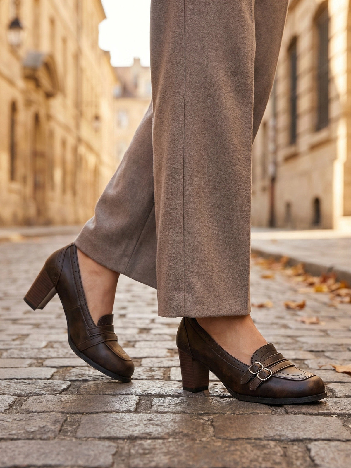 Gleamond | Women's Classic Mary Jane Pumps Gleamond