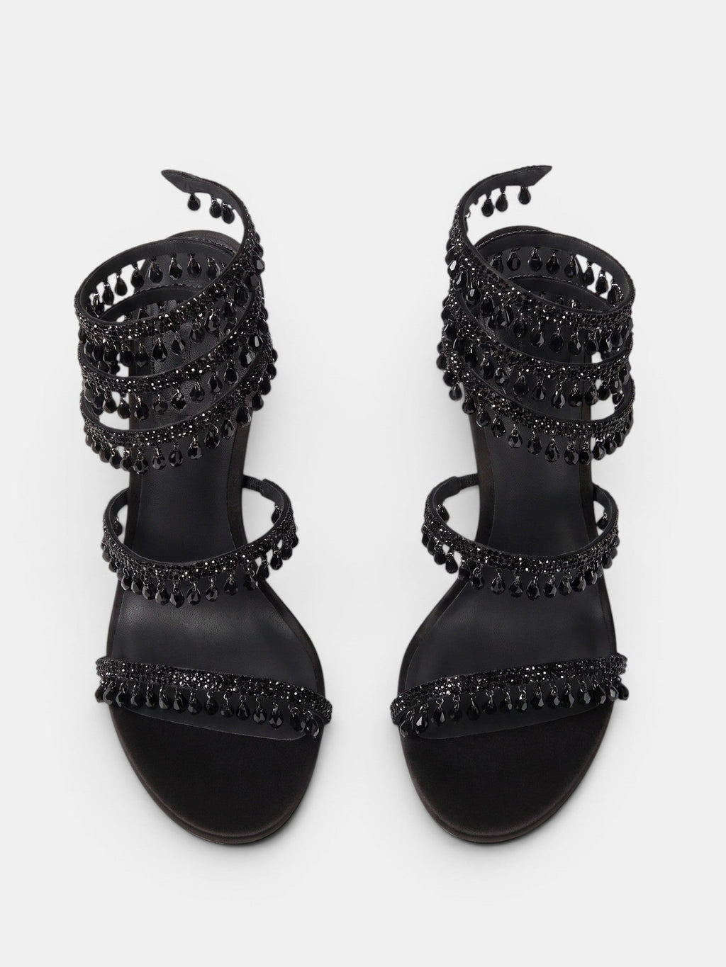 Gleamond | Women's High Heel Sandals with Open Toe and Wraparound Ankle Strap Gleamond