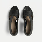 Gleamond | Women's Cut-Out Open Toe High Heel Sandals Gleamond
