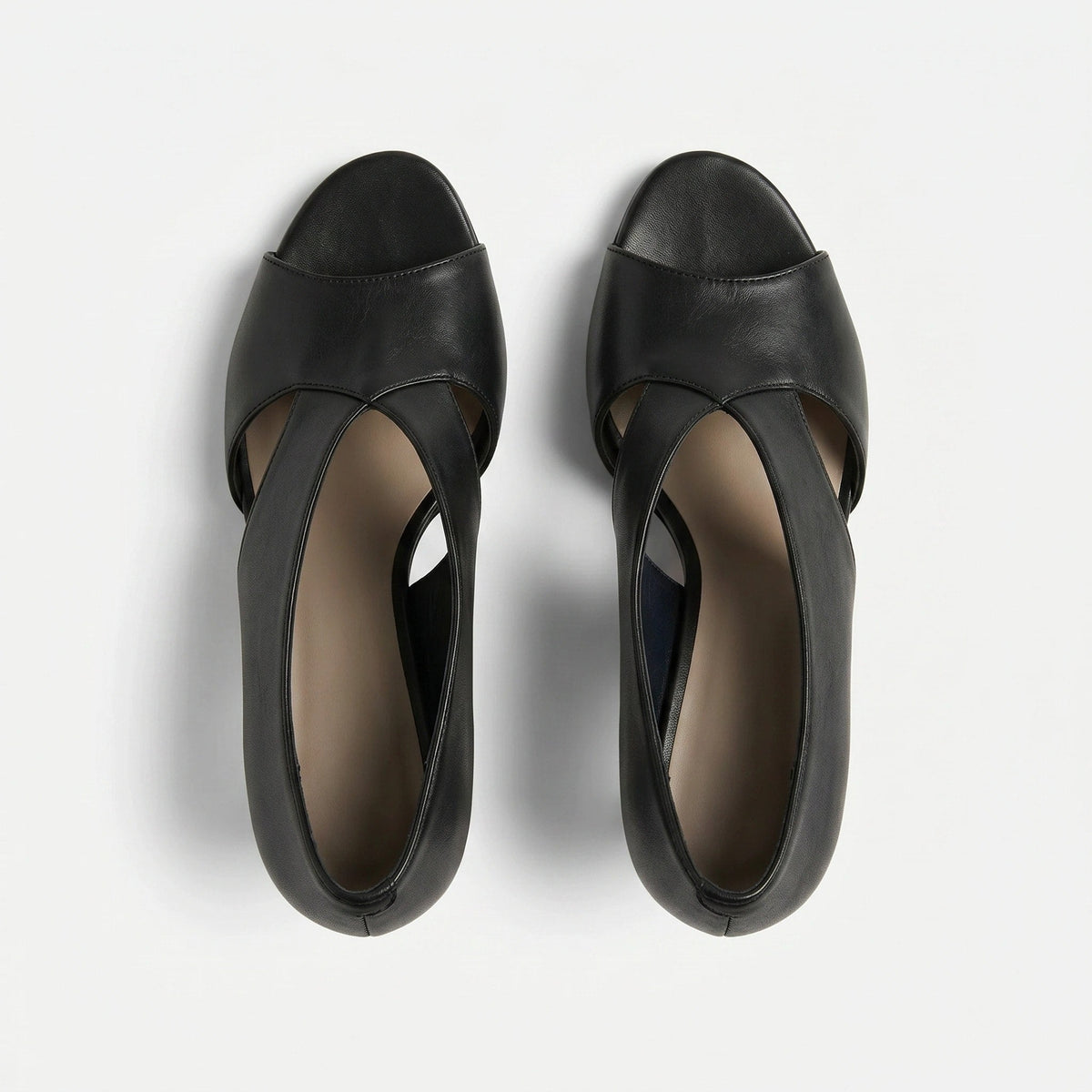 Gleamond | Women's Cut-Out Open Toe High Heel Sandals Gleamond