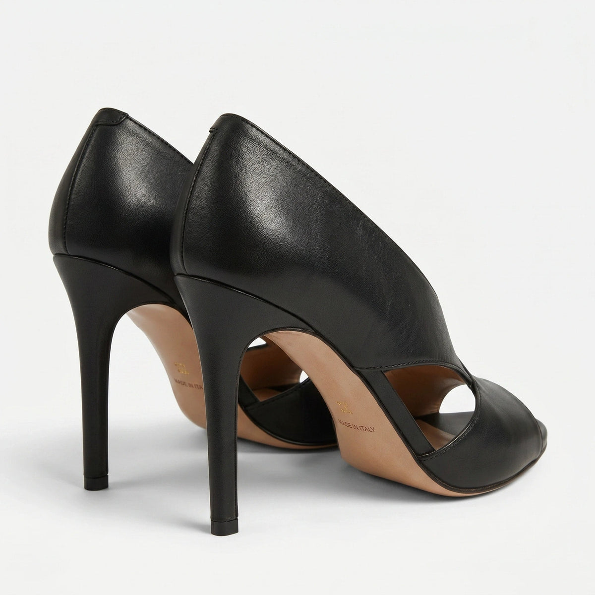 Gleamond | Women's Cut-Out Open Toe High Heel Sandals Gleamond