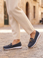 Gleamond | Women's Lightweight Slip On Loafers with Flat Sole Gleamond