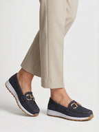 Gleamond | Women's Lightweight Slip On Loafers with Flat Sole Gleamond