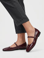 Gleamond | Women's Mary Jane Flat Shoes with Buckle Strap Gleamond