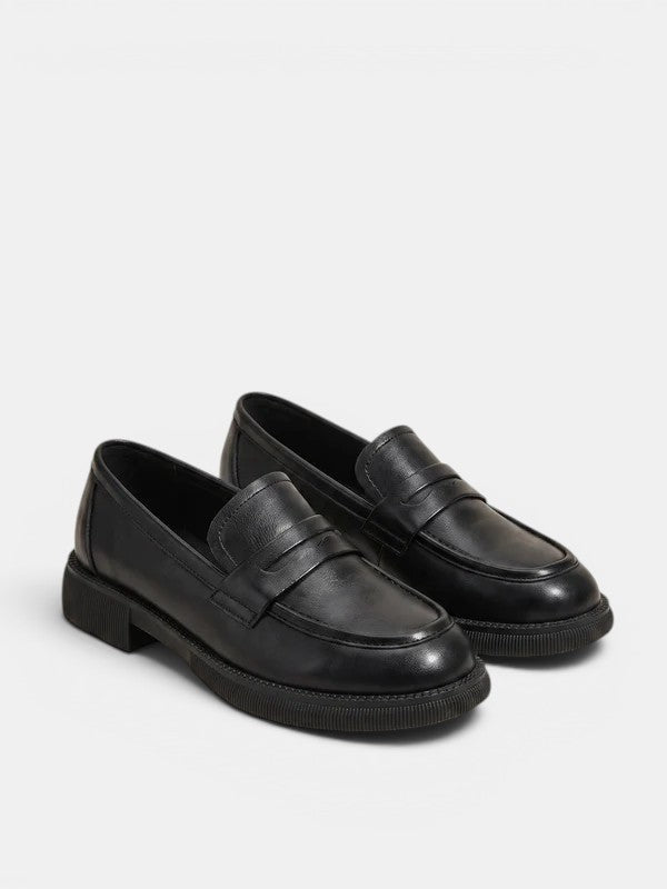 Gleamond | Women's Minimalist Low Heel Loafers Gleamond